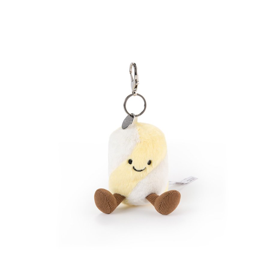 Marshmallow Plush Charm