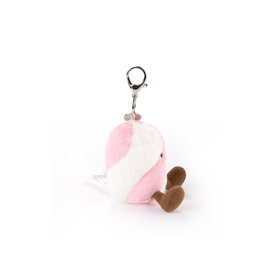 Marshmallow Plush Charm