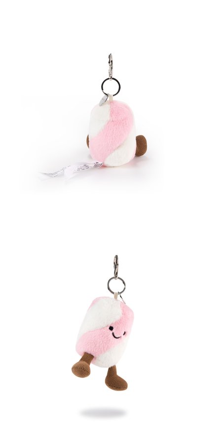 Marshmallow Plush Charm