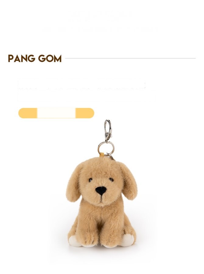 Golden Retriever Puppy Plush Charm