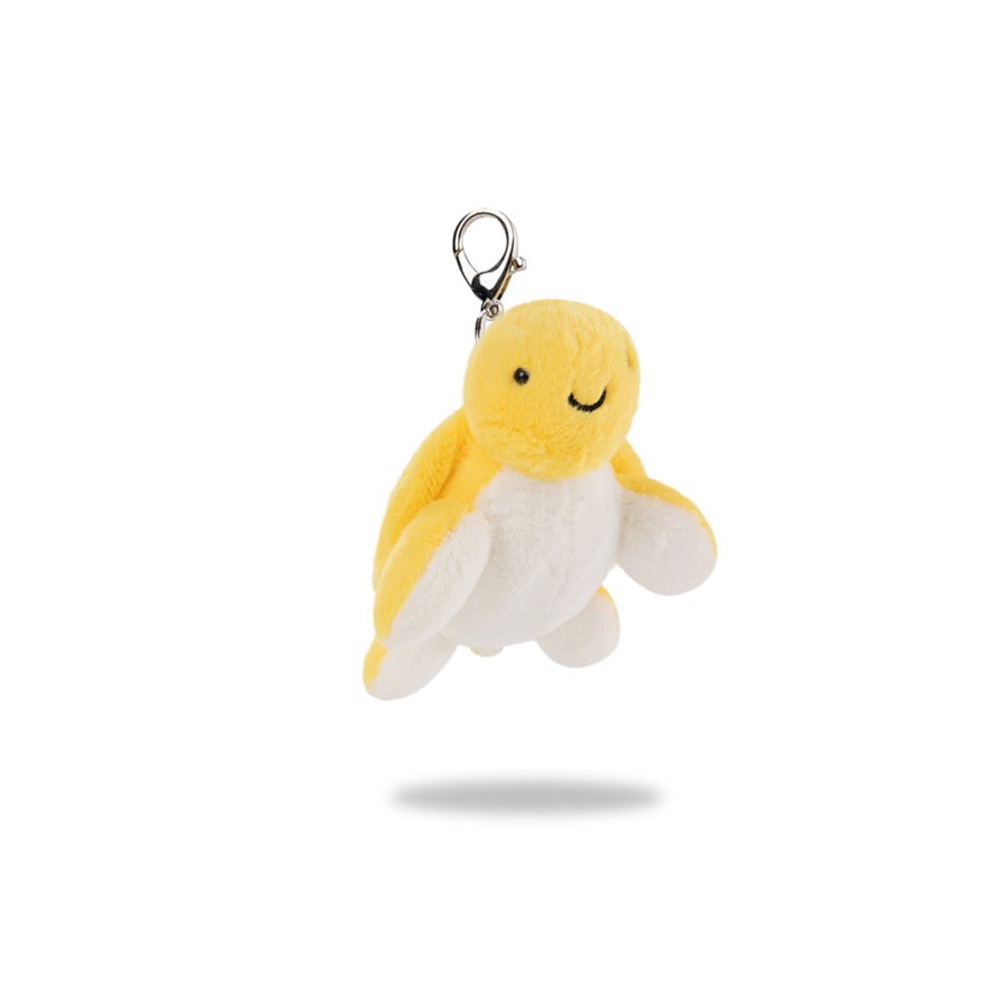 Golden Turtle Plush Charm