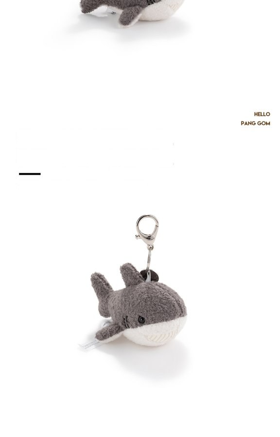 Little Shark Plush Charm