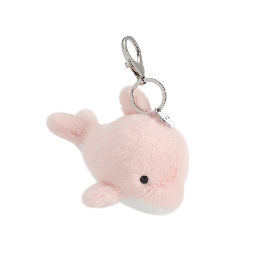 Pink Dolphin Plush Charm