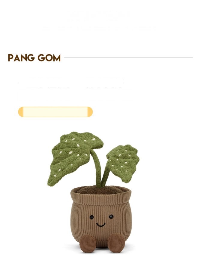 Mini Begonia Pot Plush