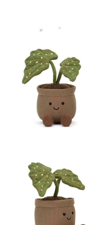 Mini Begonia Pot Plush