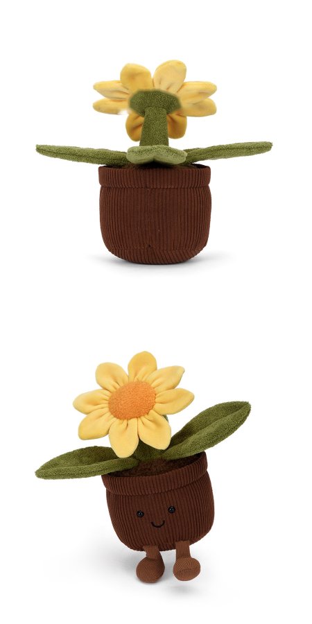 Mini Sunflower Pot Plush