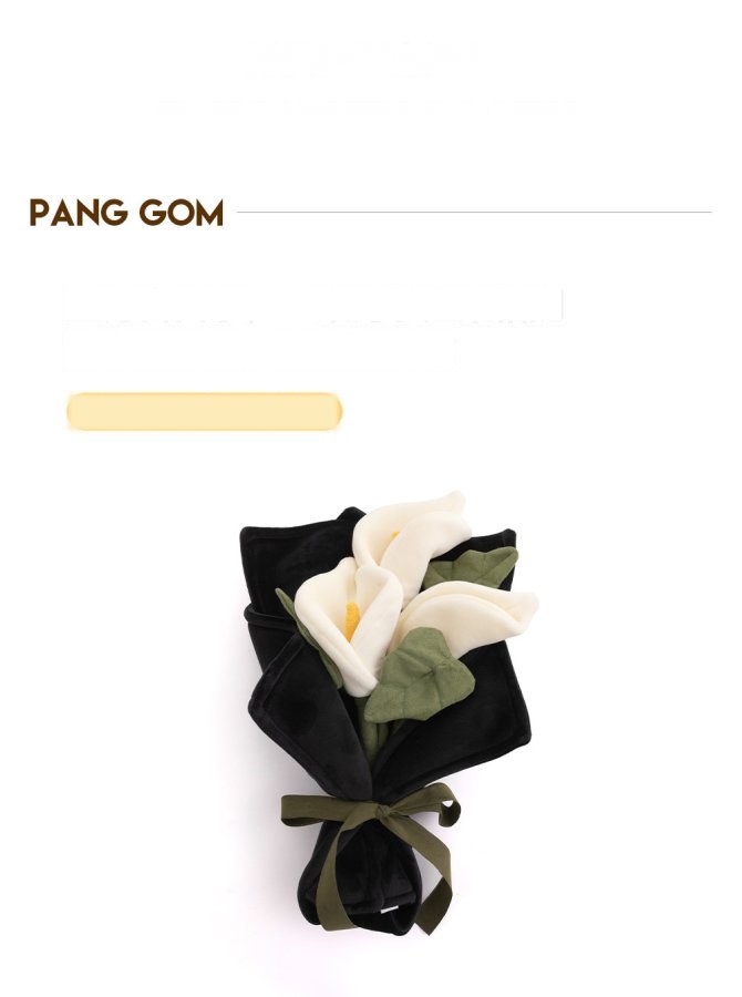 Calla Lily Bouquet Plush