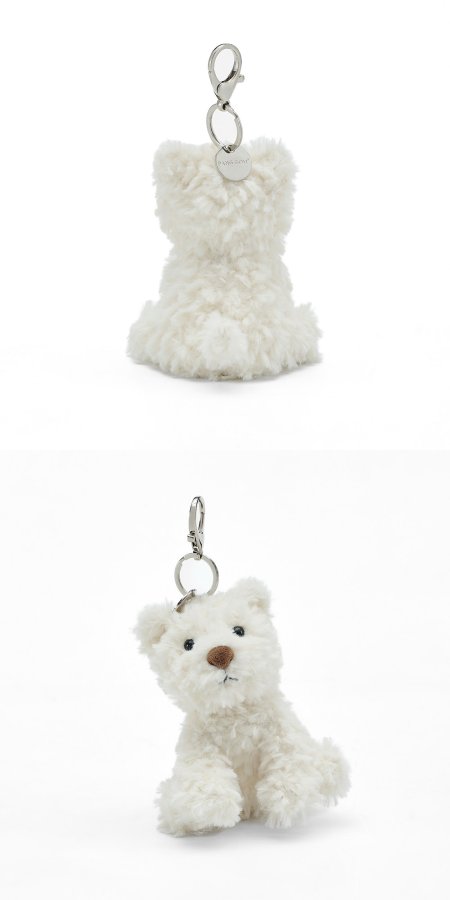 Westie Puppy Plush Charm