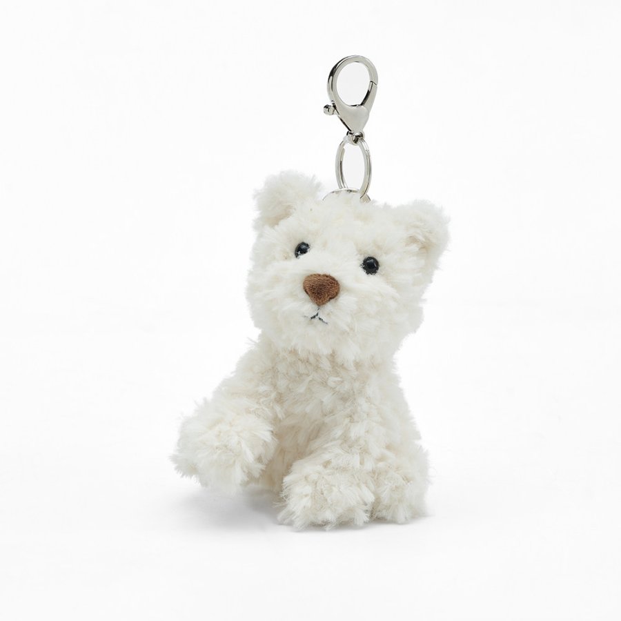 Westie Puppy Plush Charm