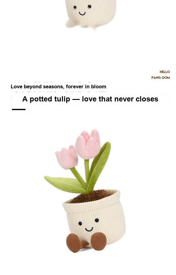 Tulip Pot Plush