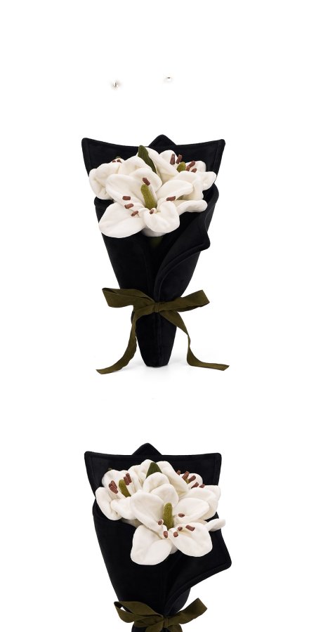 Handheld Lily Bouquet Plush