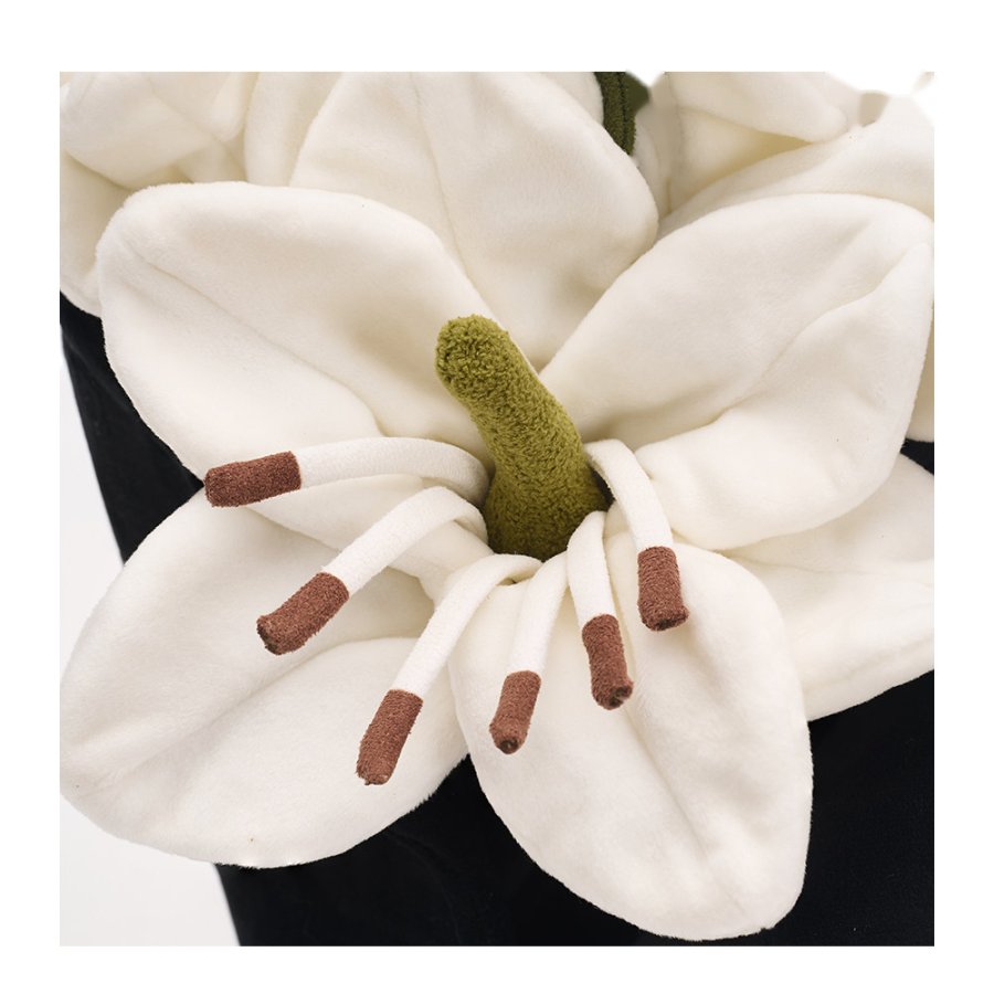 Handheld Lily Bouquet Plush