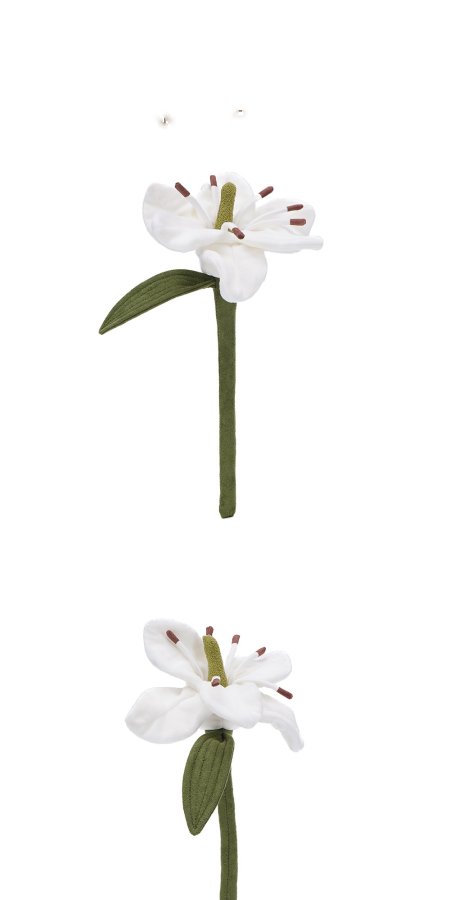 Lily Flower Bouquet Plush