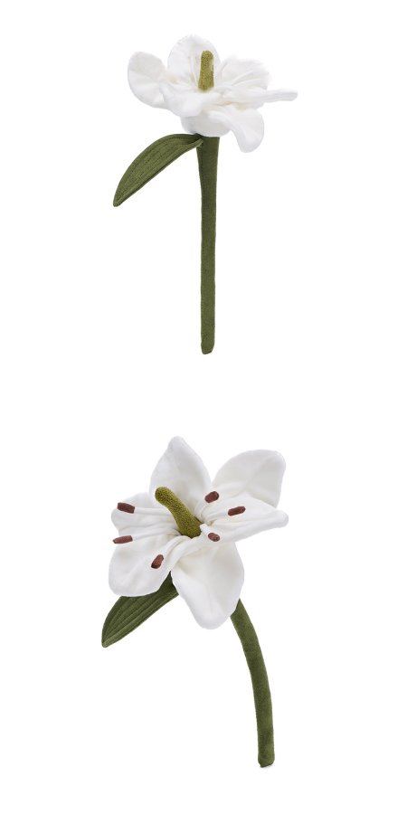 Lily Flower Bouquet Plush