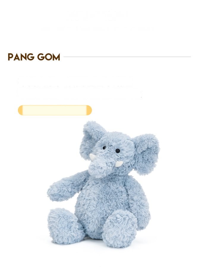 Blu Elephant Plush Toy