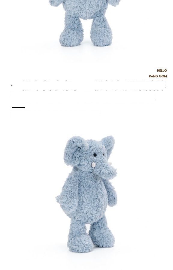 Blu Elephant Plush Toy