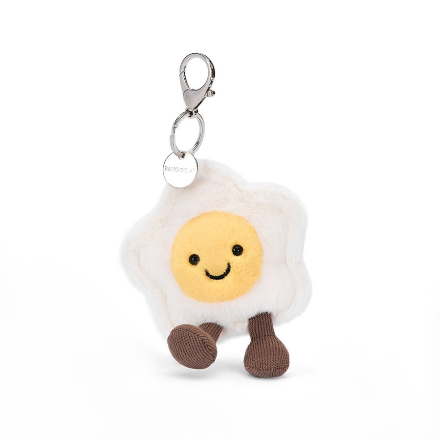 Star Fried Egg Plush Charm