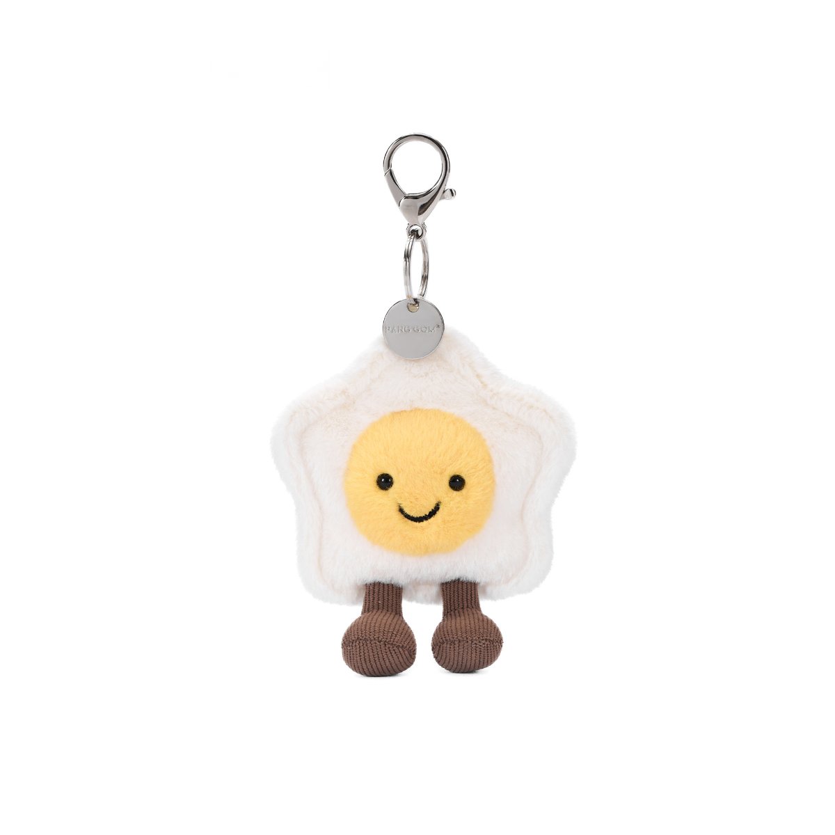 Star Fried Egg Plush Charm