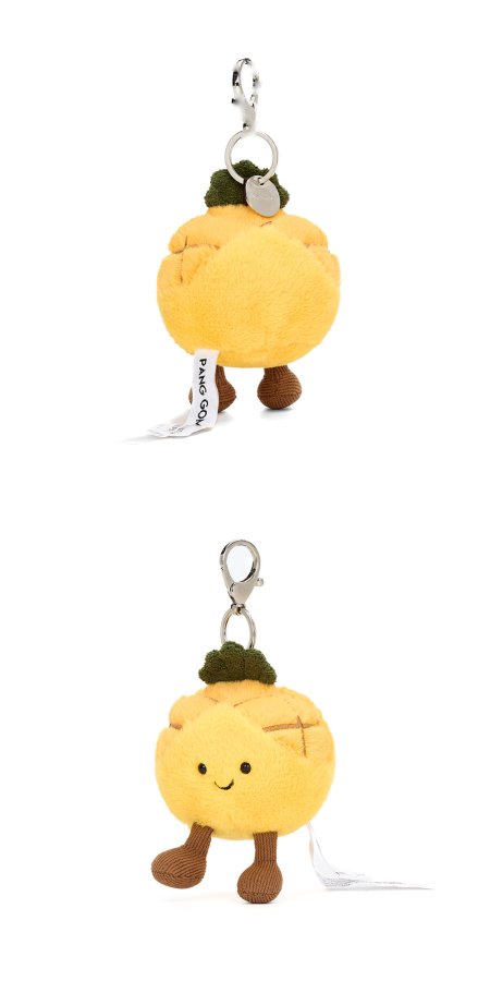 Happy Pineapple Plush Charm
