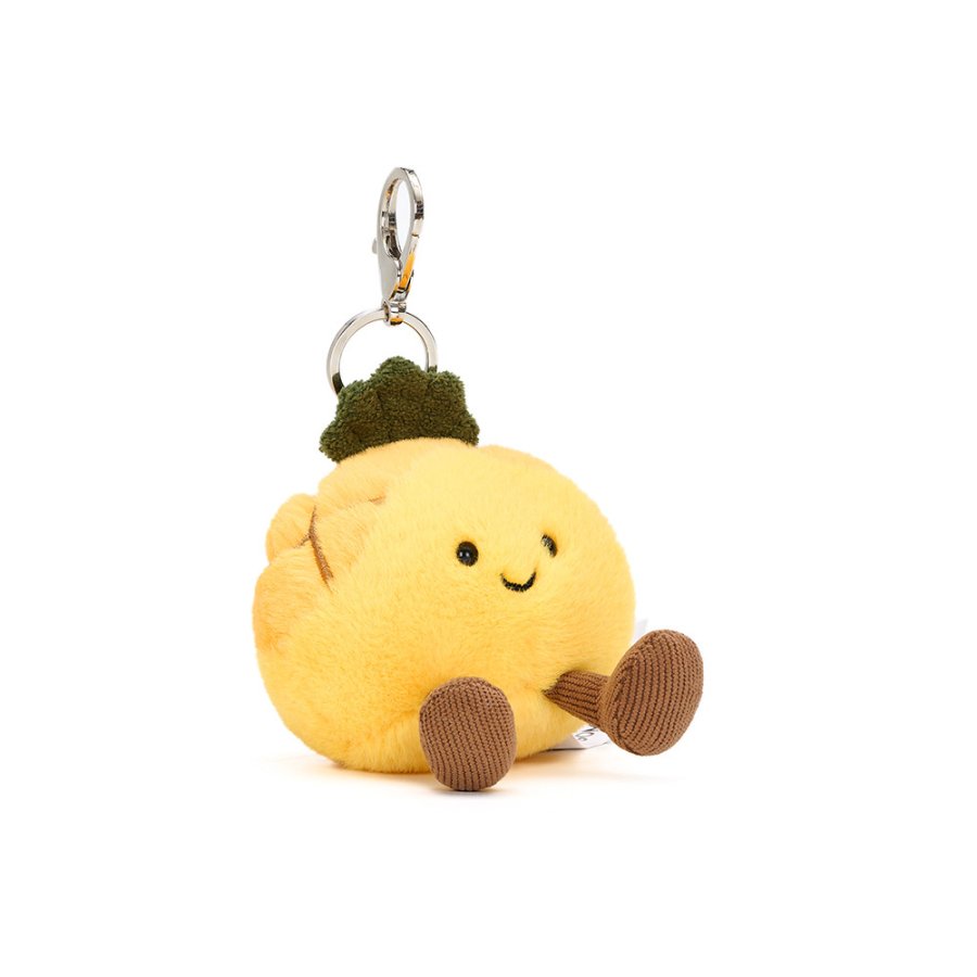 Happy Pineapple Plush Charm