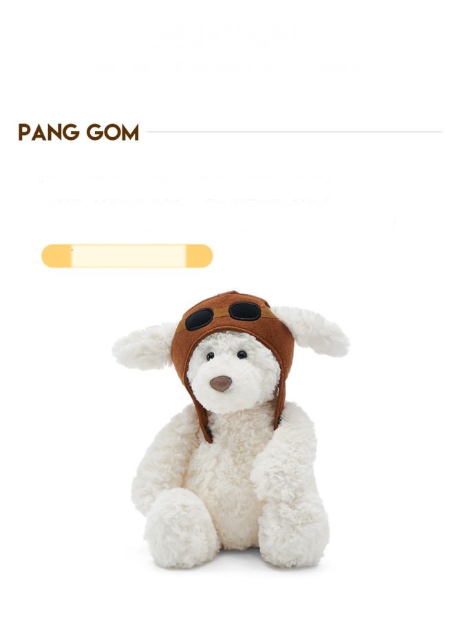 Pilot Happy Puppy Plush Toy