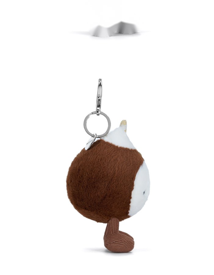 Happy Coconut Drink Plush Charm