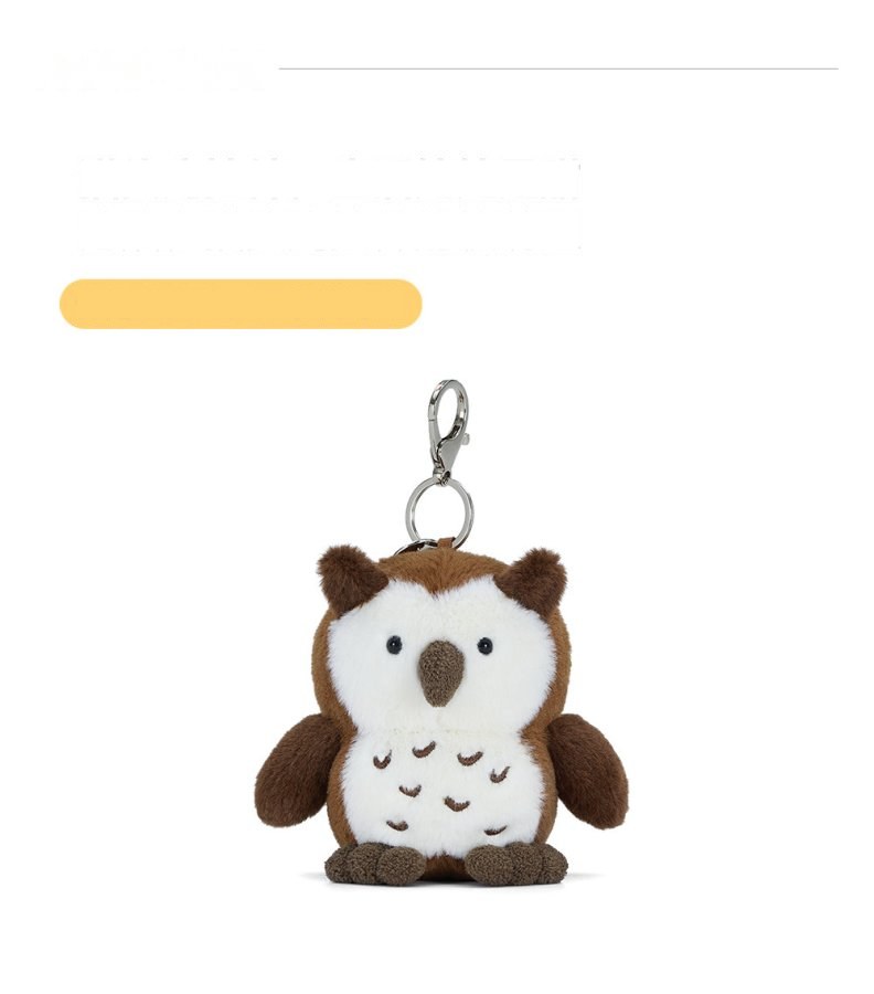 Owl Plush Charm