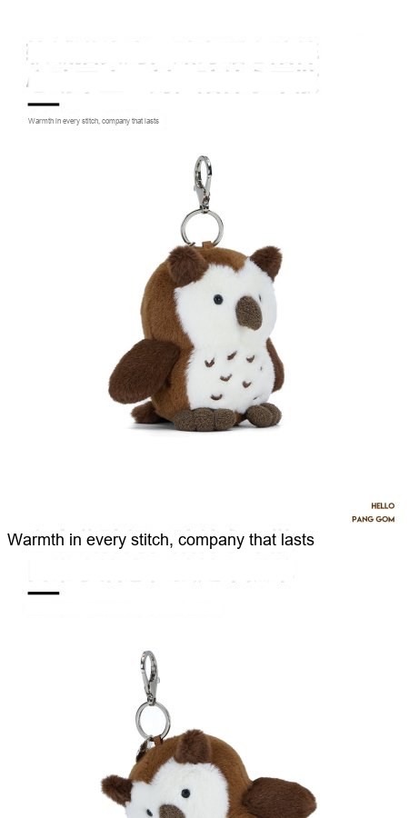 Owl Plush Charm