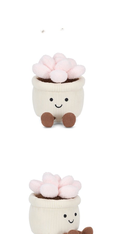Happy Succulent Pot Plush