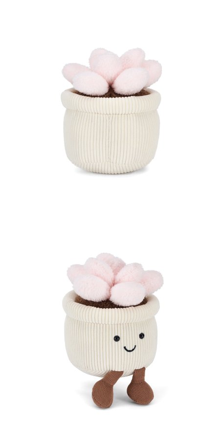Happy Succulent Pot Plush