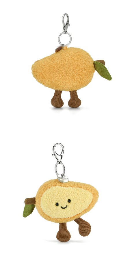 Mango Plush Charm