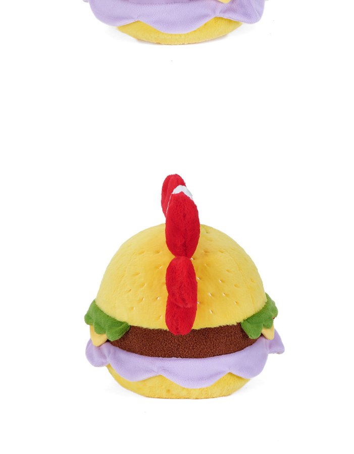 Crab Burger Plush Charm (New)