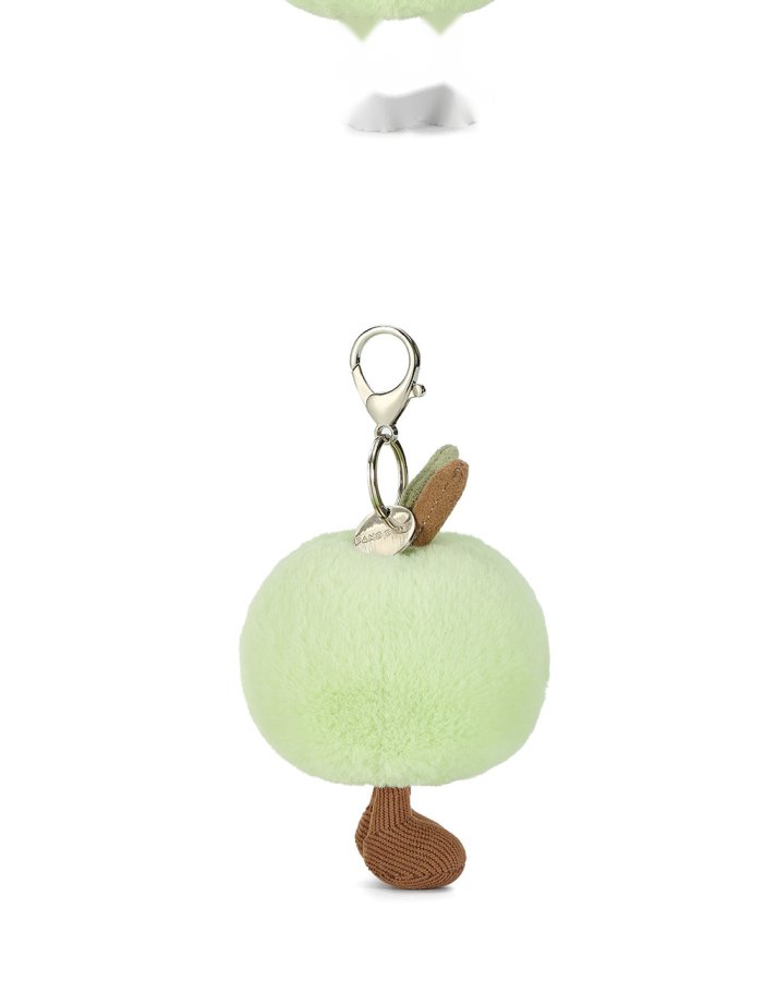 Green Apple Plush Charm