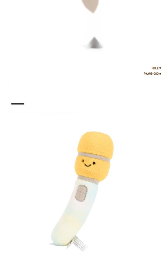 Happy Microphone Plush Toy