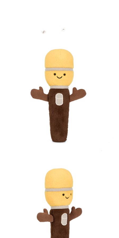 Happy Microphone Plush Toy