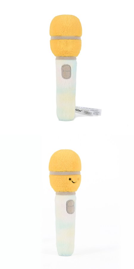 Happy Microphone Plush Toy