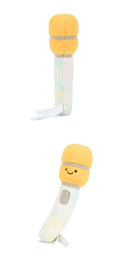 Happy Microphone Plush Toy