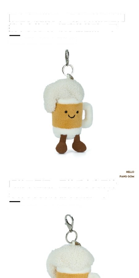Beer Mug Plush Charm