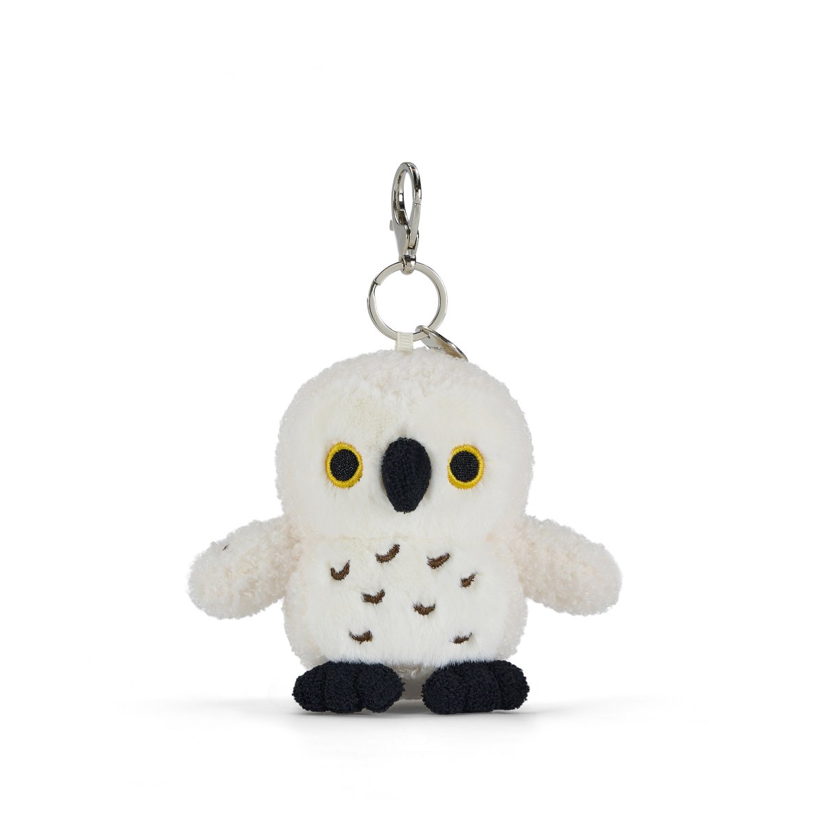 White Owl Plush Charm
