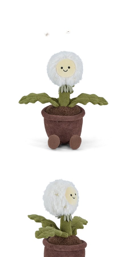 Happy Dandelion Pot Plush