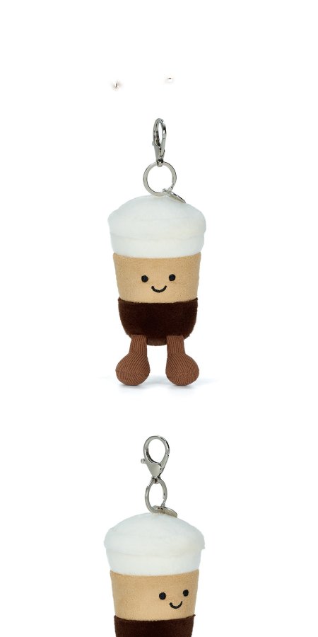 Happy Latte Plush Charm