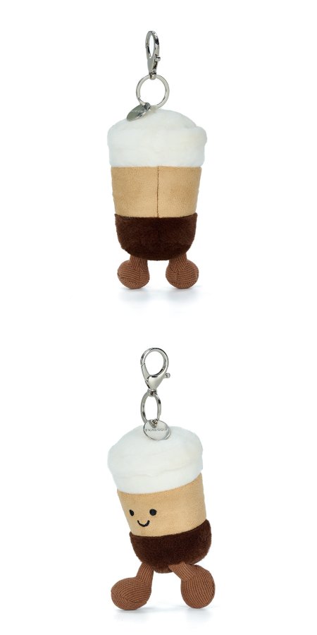 Happy Latte Plush Charm