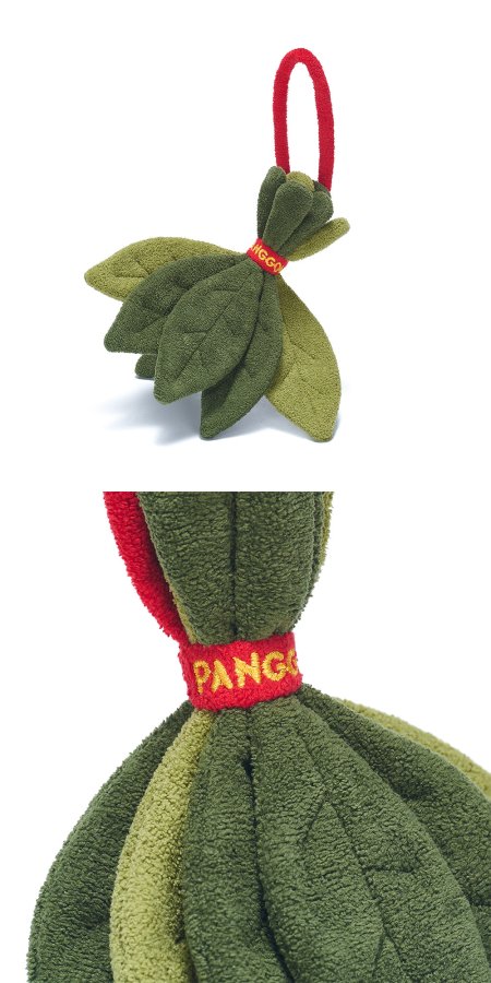 Lucky Pomelo Leaf Plush Charm