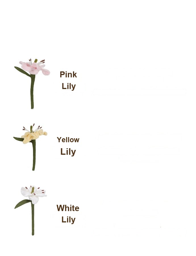 Lily Bouquet Plush Toy
