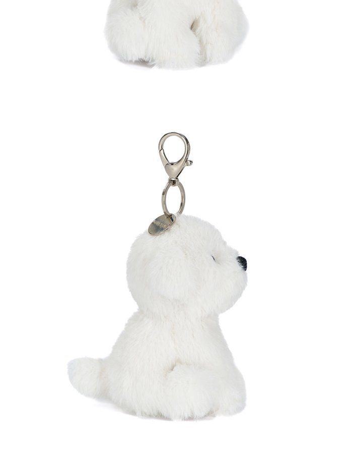 Bichon Frise Puppy Plush Charm