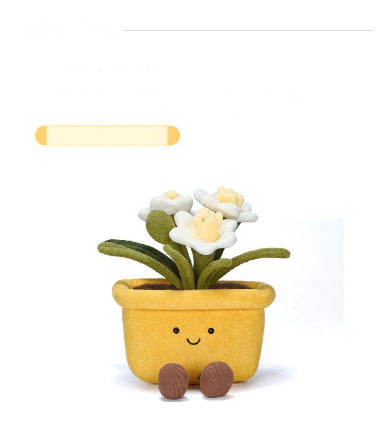 Daffodil Pot Plush
