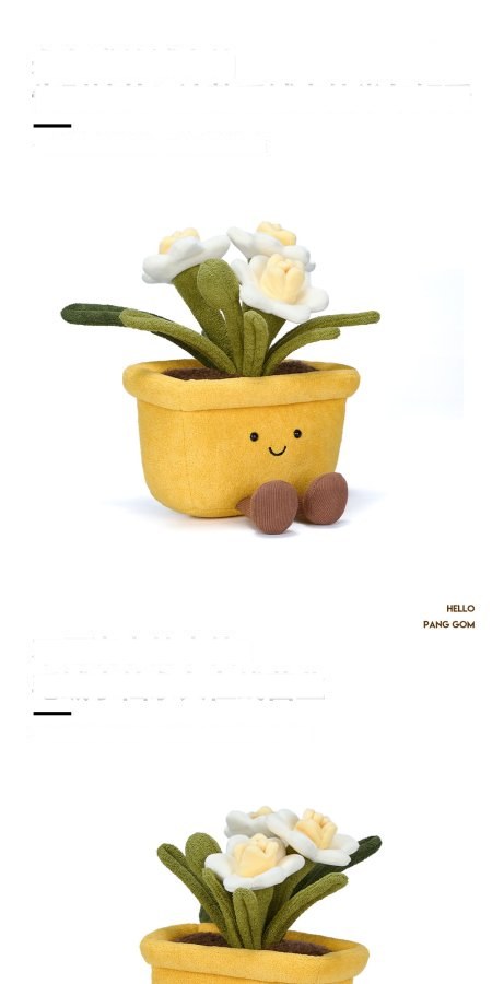 Daffodil Pot Plush
