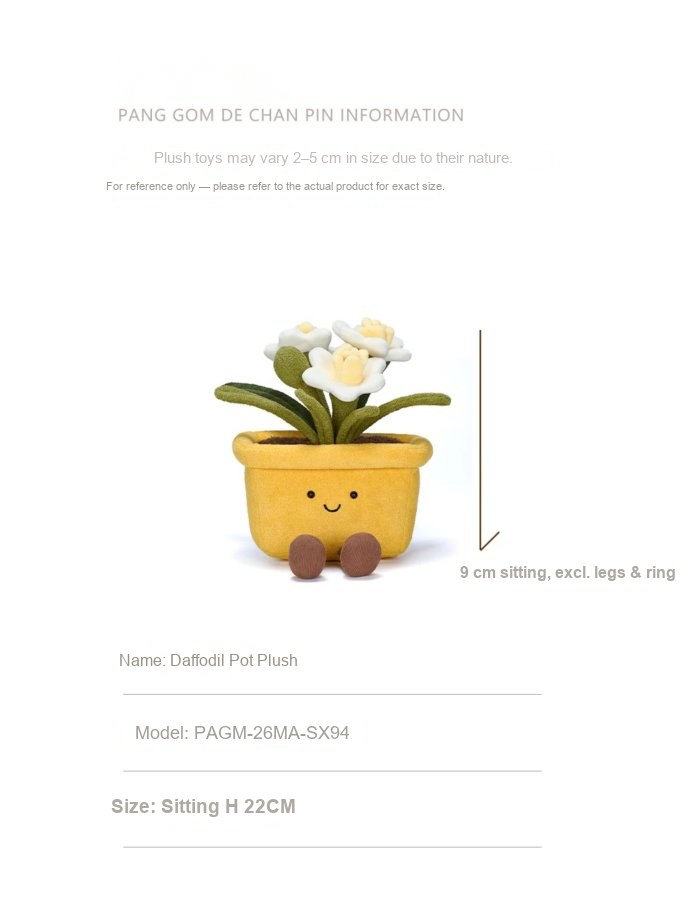 Daffodil Pot Plush