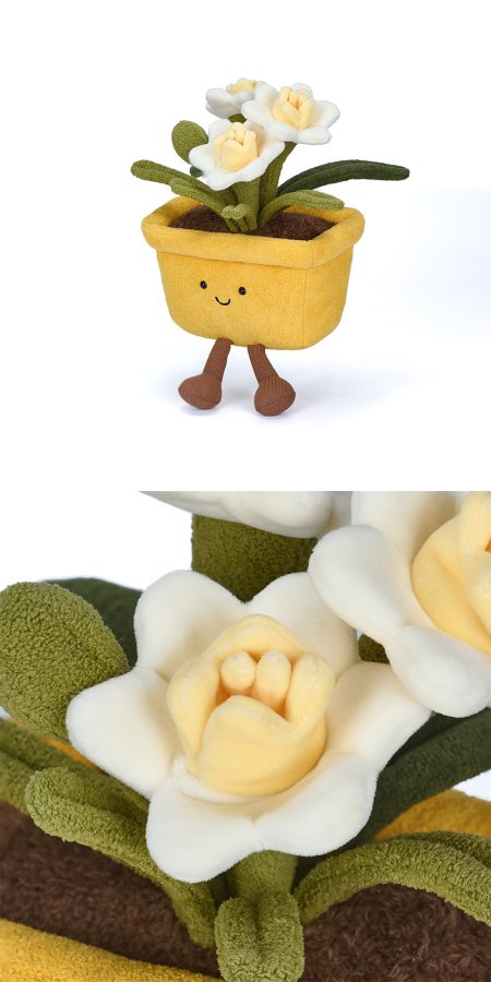 Daffodil Pot Plush
