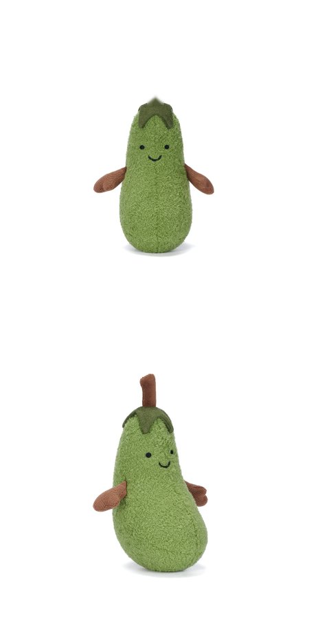 Eggplant with Hat Plush Charm